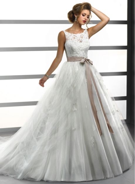 Mariage - Wedding Dress With Bow ... 