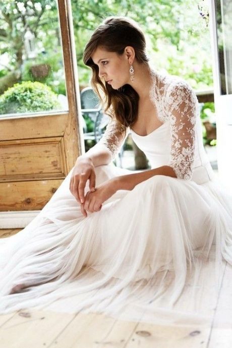 Mariage - Sleeves Wedding Dress ... 