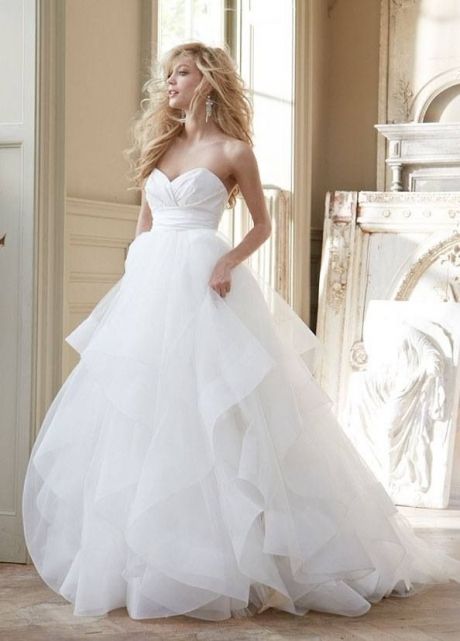 lovely bride dresses
