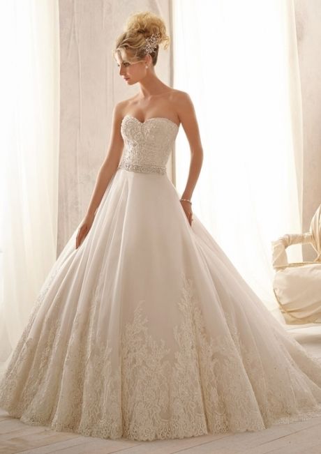 Mariage - Tulle Sleeveless Wedding Dress 