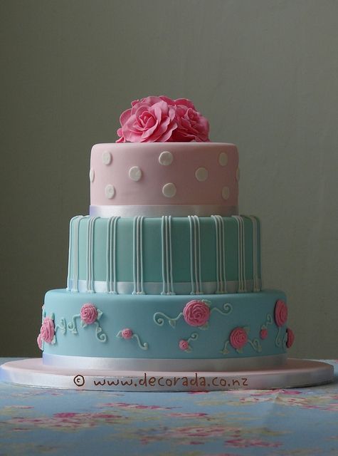 Wedding - Cath Kidston Cake 