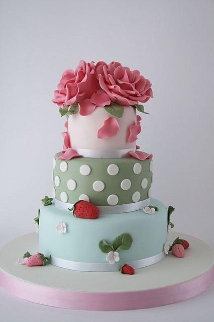 Mariage - Cath Kidston Cake 
