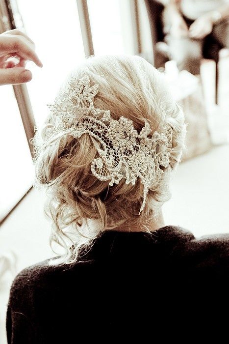 Wedding - Lace. Wedding Hair. 