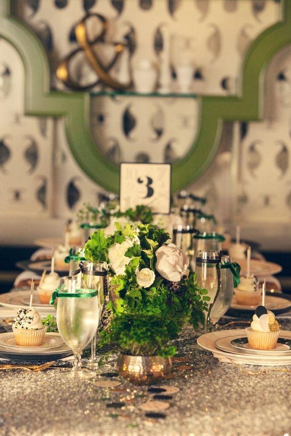 زفاف - الأخضر وحواء الذهب السنة الجديدة