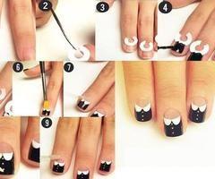 Mariage - Ongles noirs