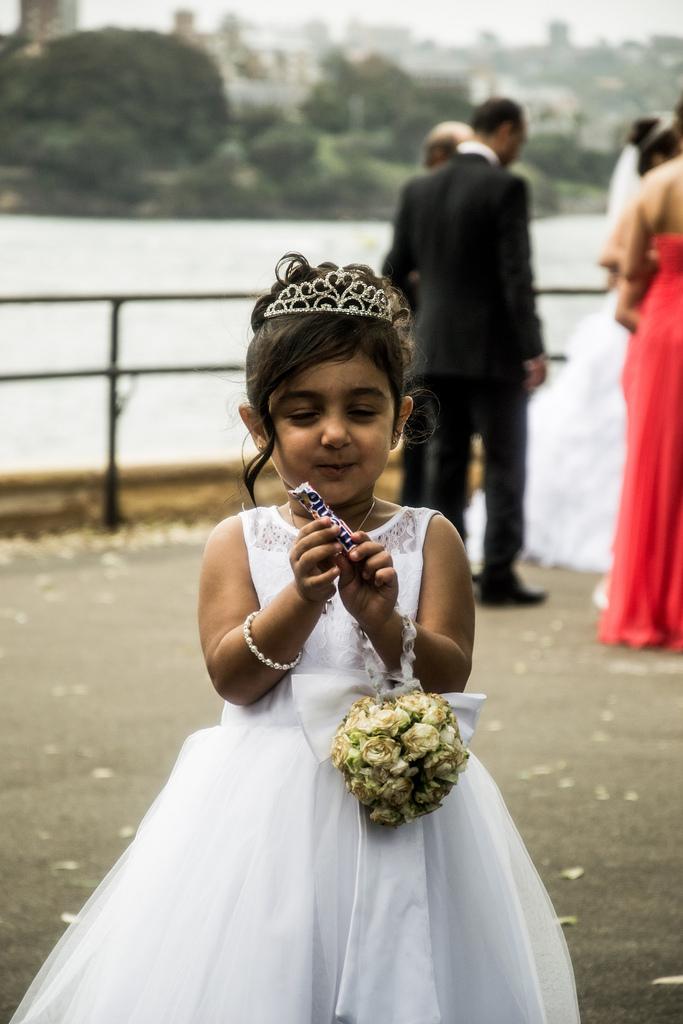 Свадьба - Маленькая принцесса