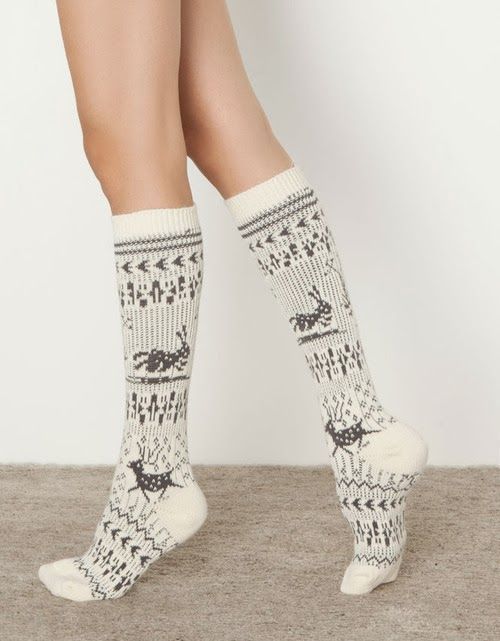 Wedding - Reindeer Socks 