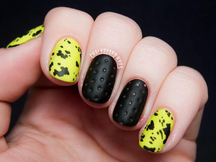 Wedding - The Lacquer Legion Reinvention: Perforated Leather And Neon Faux Splatter