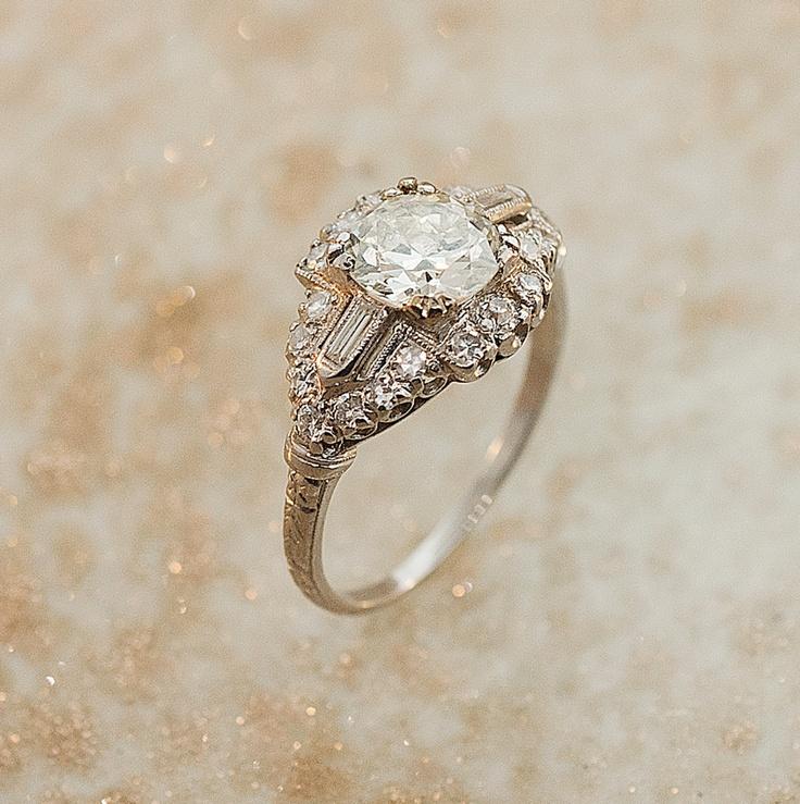 Wedding - 1930s Engagement Ring 