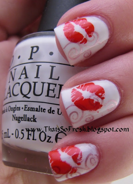 Hochzeit - Nette Valentinstag Nails ♥