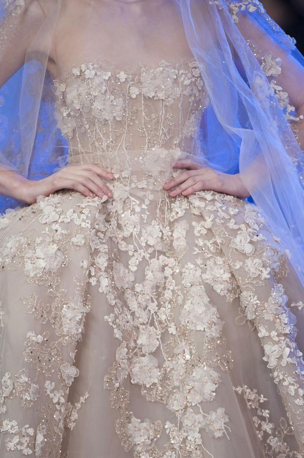 Hochzeit - Elie Saab Couture S / S 2014-Details