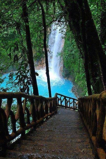 Hochzeit - Rio Celeste Wasserfall, Costa Rica