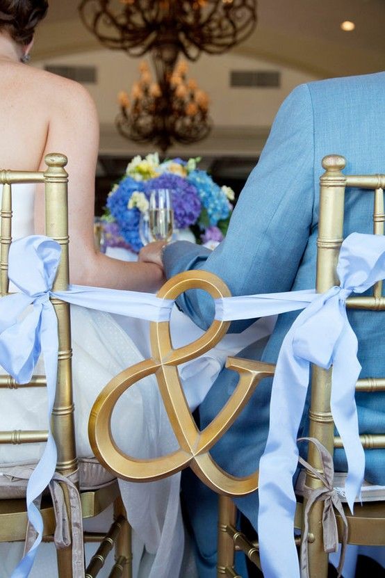 Hochzeit - Hochzeitsstühle-Bride & Groom