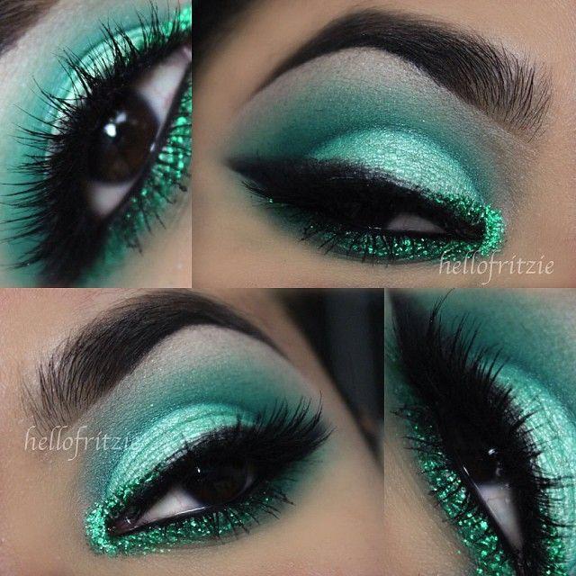Wedding - Emerald Green Eyeshadow 