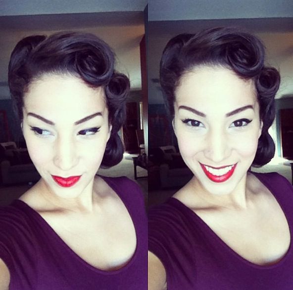 Mariage - # Pin-up, rockabilly #, # 50, # cheveux