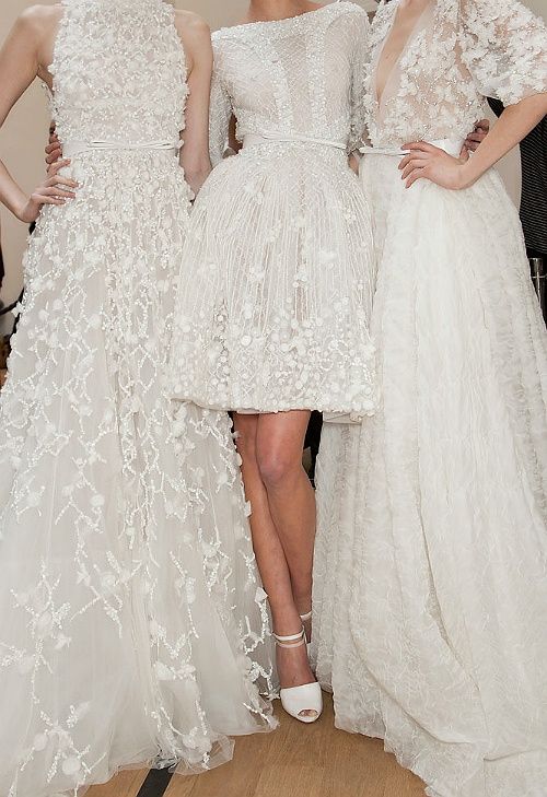 Wedding - Elie Saab White Gorgeousness! 