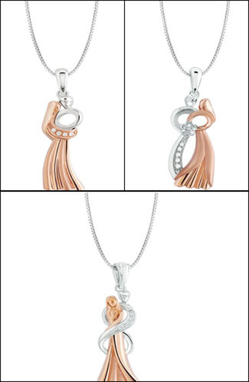 Mariage - Inspired by the promise of eternal lovers, The Palace released 5 necklaces called "The Vow"
