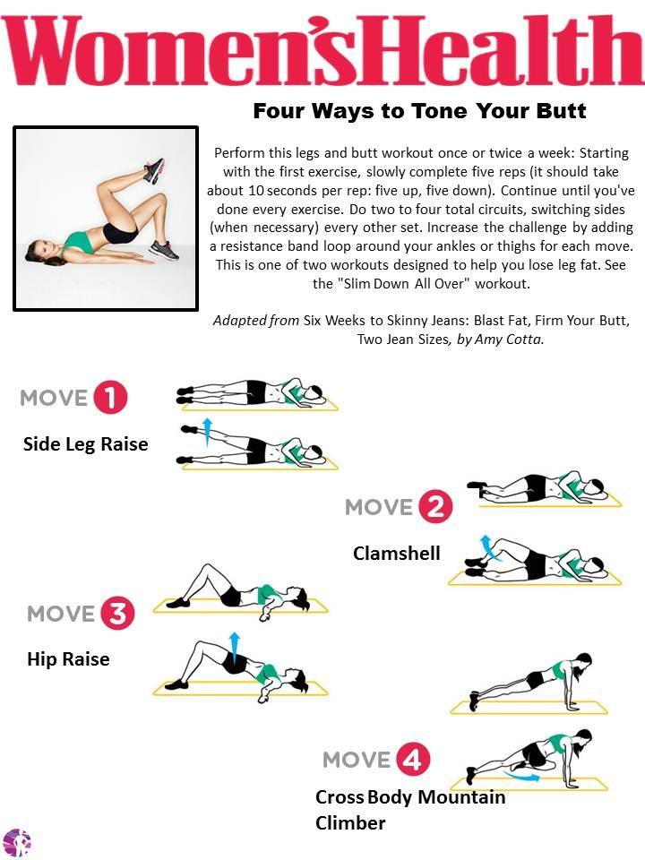 Exercises To Tone Your Butt 5