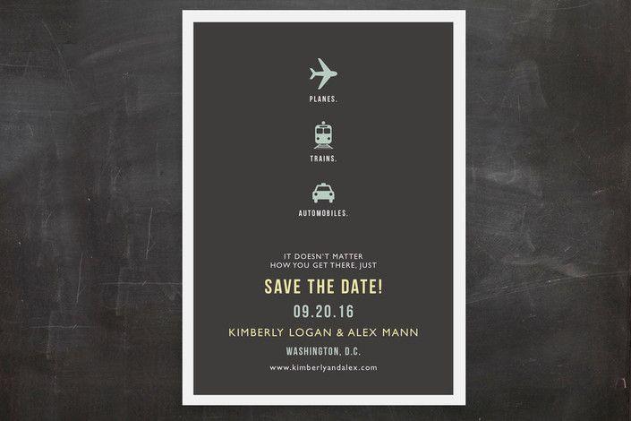 Wedding - Save The Date Designs That People Will Hang On Their Fridges In Perpetuity ( $250 Minted Giveaway!)