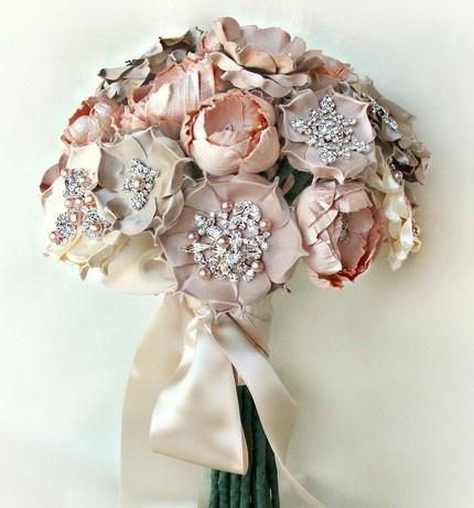 Wedding - Broach Wedding Bouquet 