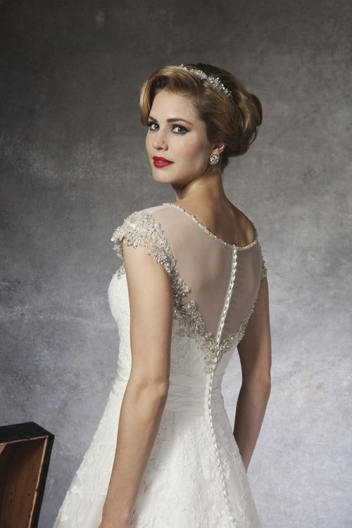 Wedding - Gorgeous white wedding dress by Justin Alexander