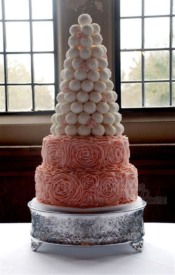 Wedding - Colorful Wedding Cake 