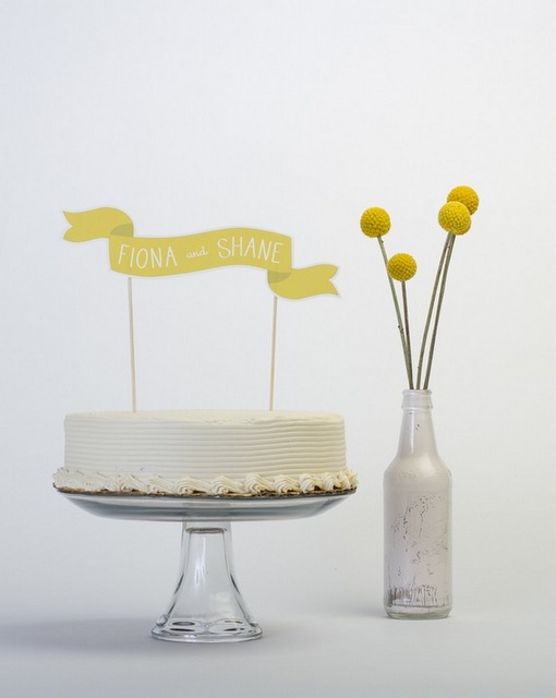 Wedding - Cake Topper 
