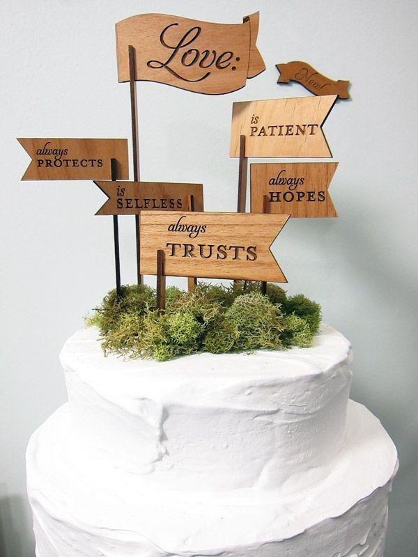 Wedding - Cake Topper / REVEL 