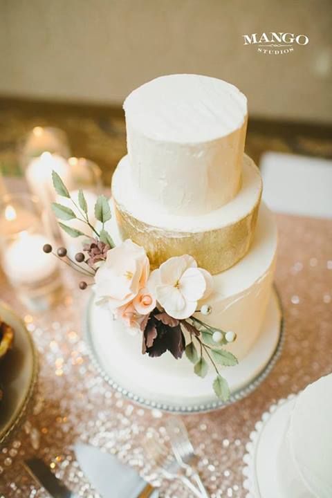Mariage - Superbe conception de gâteau.