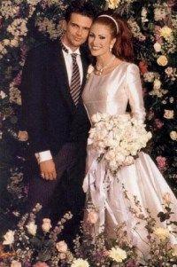 Hochzeit - Ashley Hamilton und Angie Everhart 1996