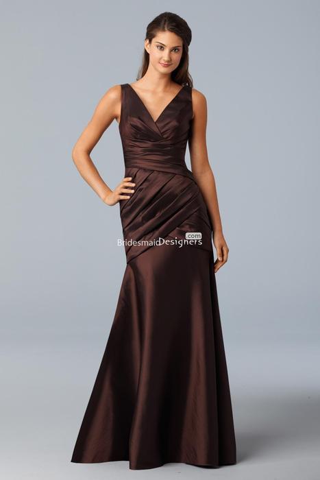 Mariage - V neck bridesmaid gowns