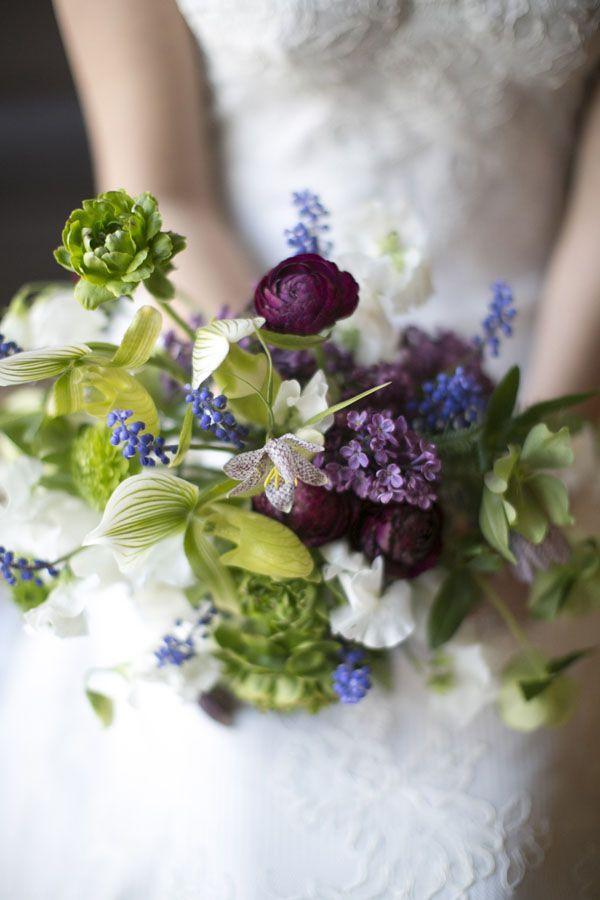 Mariage - Ranunculus Lilas Lady Slipper Orchid