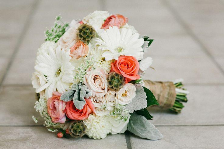 Wedding - Charming Coral And Cashmere Tennessee Wedding