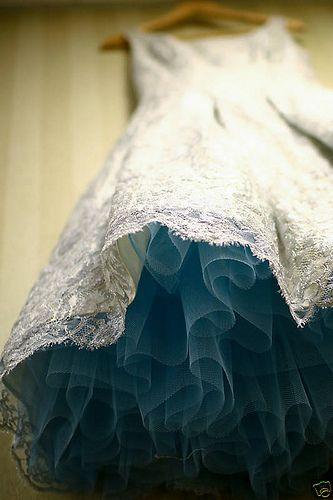 زفاف - شيء أزرق