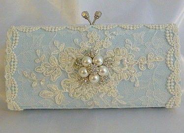 Wedding - Vintage Embellished Clutch 
