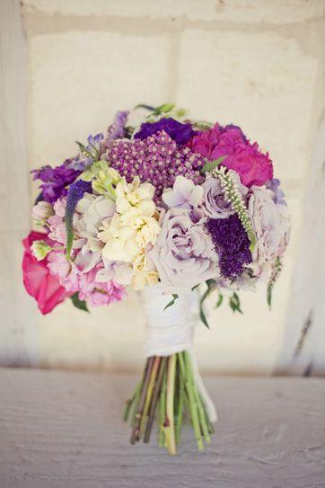 زفاف - البنفسجي والألوان الوردية
