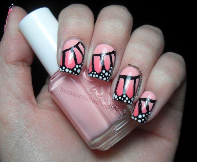 Wedding - 16 Butterfly Nail Designs