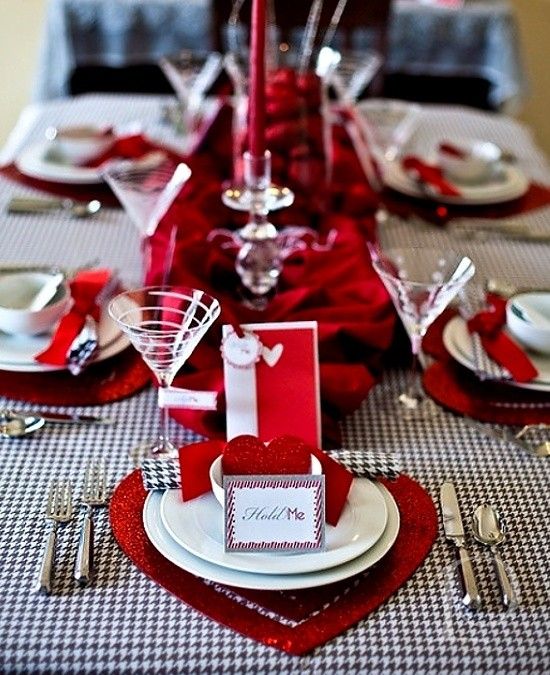 زفاف - عيد الحب Tablescapes