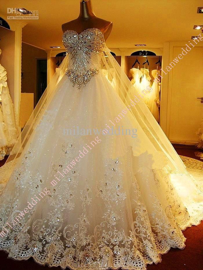Dress Bling Wedding Dresses 2040943 Weddbook