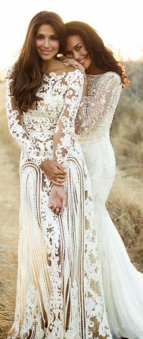 Wedding - Zuhair Murad, Lace Dresses. 