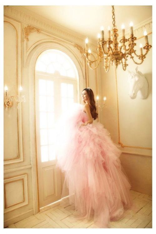 Wedding - So Stunning With All The Pink Tulle…
