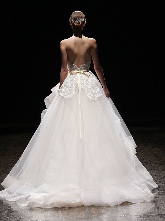 Wedding - Lazaro Gown Spring 2014 