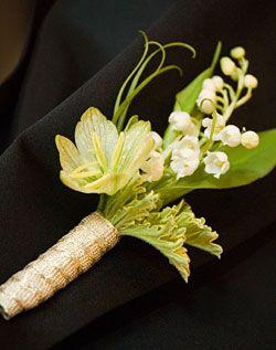 Mariage - WeddingChannel Galeries: Lily Of The Valley Boutonnière