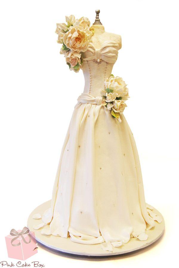 Wedding - 3D Sculpted Bridal Bodice Cake » Bridal Shower Cakes