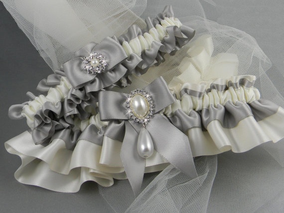 Wedding - Gray And White 