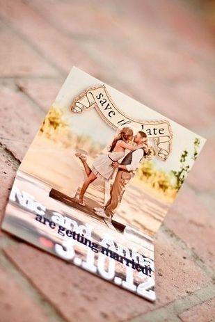 Hochzeit - Wie niedlich ist das Save The Date Pop Up?