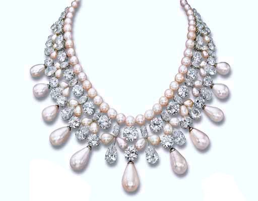 Wedding - Harry Winston Gulf Pearl Necklace 