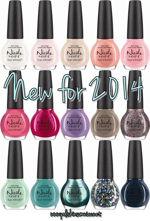 Wedding - Coming Soon: 15 New Shades From Nicole By OPI