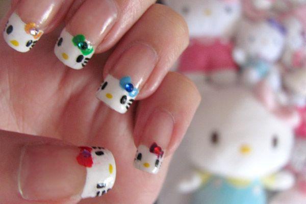 Wedding - Hello Kitty Manicures!