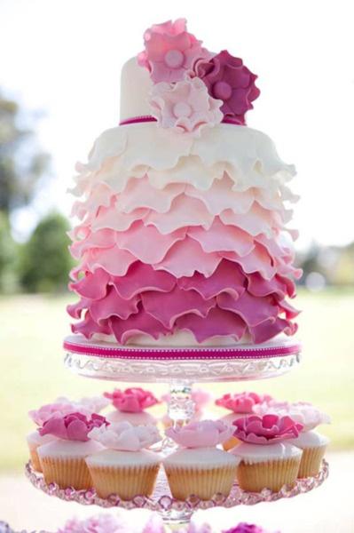 Mariage - Gâteau adorable!